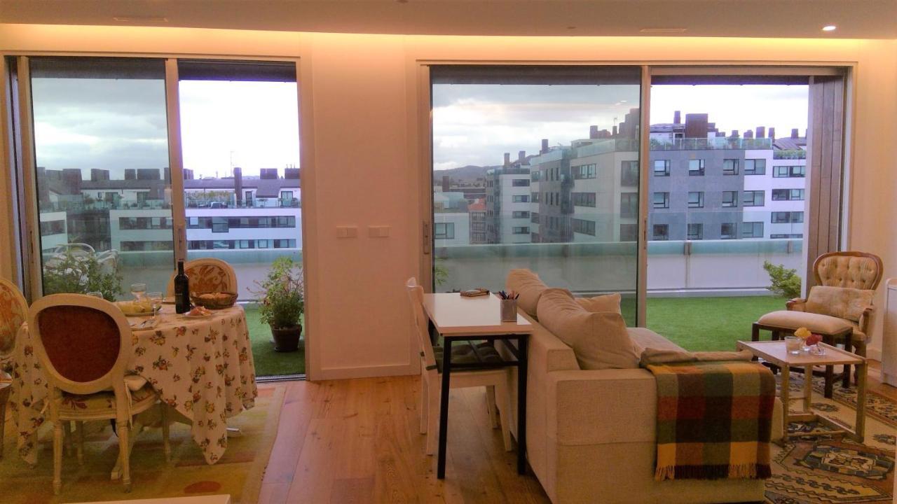 Apartament Preciosa Habitacion Doble En Atico Con Terraza II Santiago de Compostela Zewnętrze zdjęcie