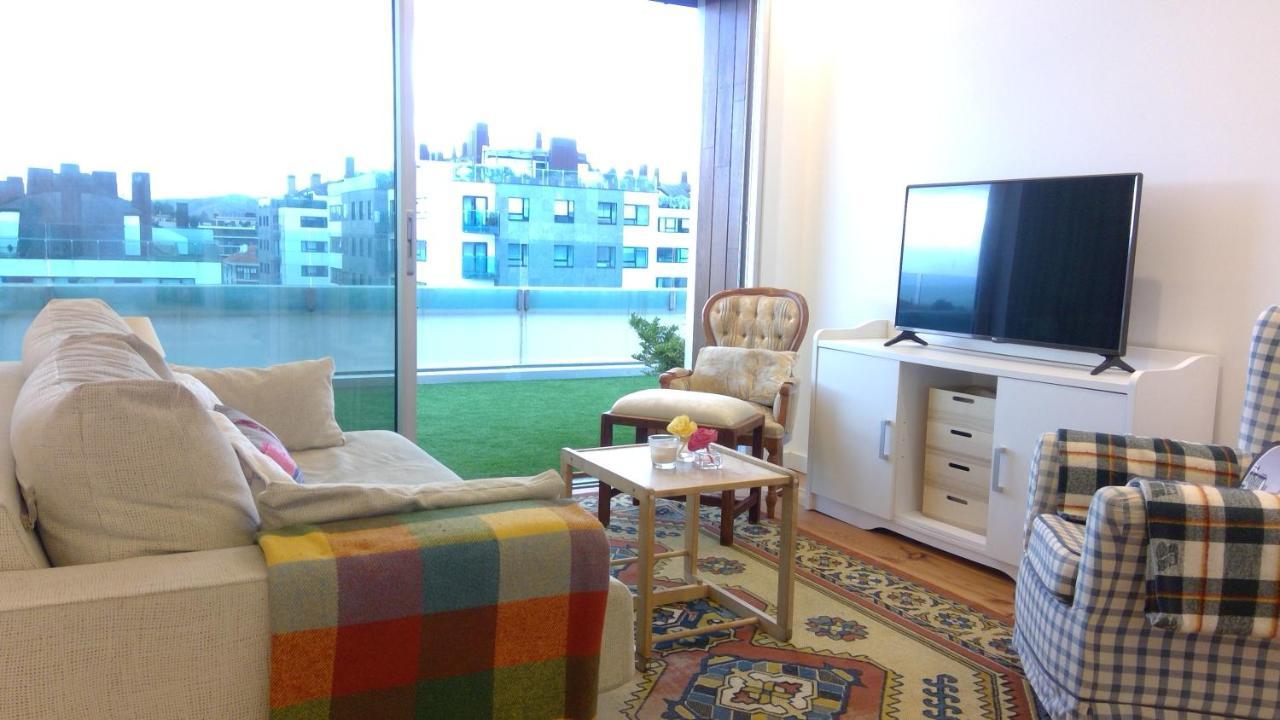 Apartament Preciosa Habitacion Doble En Atico Con Terraza II Santiago de Compostela Zewnętrze zdjęcie